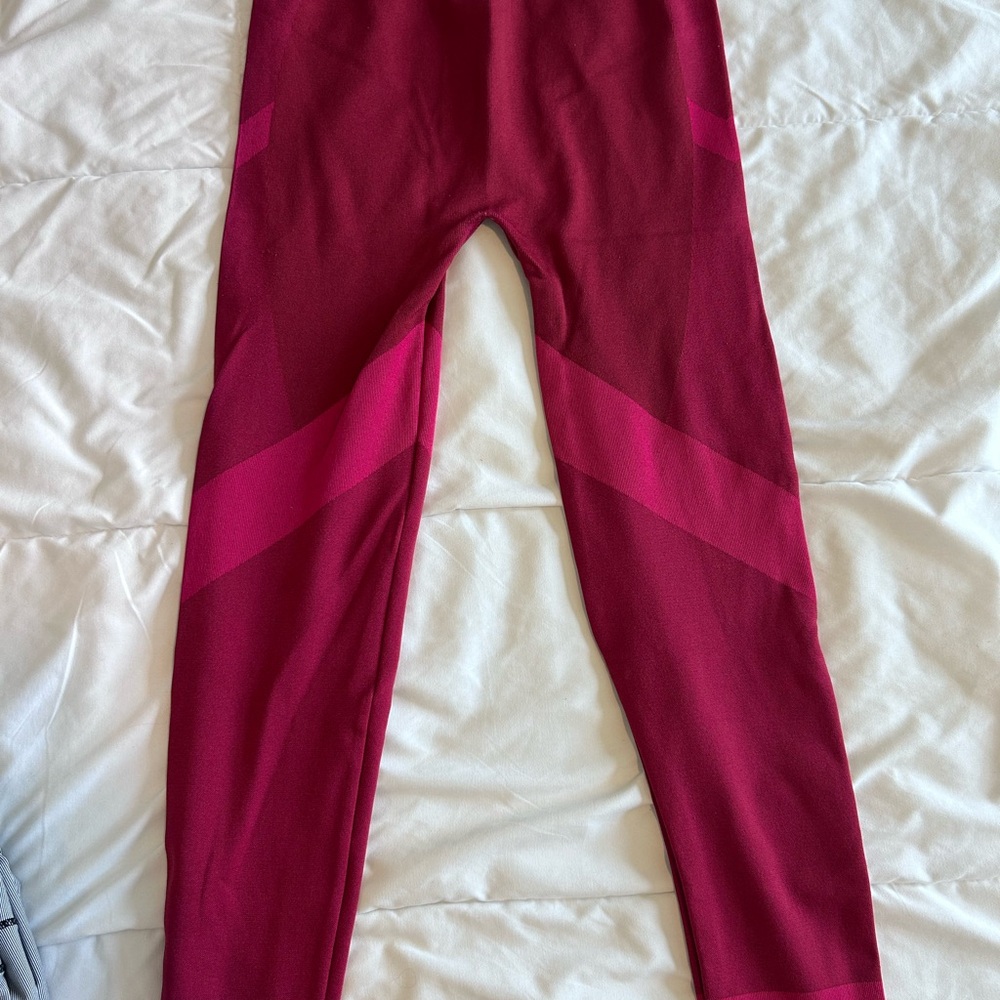 Kids Maroon Leggings